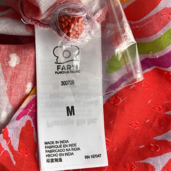 Farm Rio Lilac Color Birds Midi Size:M (NWOT) - Picture 10 of 11